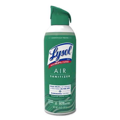 Lysol Mountain Spring Air Sanitizer Spray - 10oz