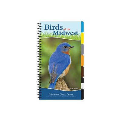 Birds of the Midwest - (Adventure Quick Guides) by Stan Tekiela (Spiral Bound)