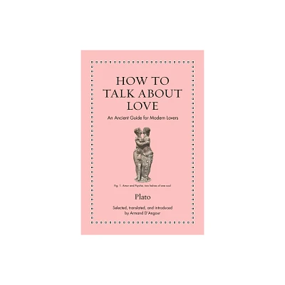 How to Talk about Love - (Ancient Wisdom for Modern Readers) by Plato (Hardcover)