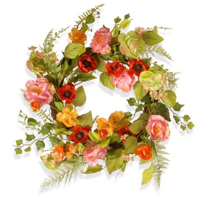 Spring Flower Wreath (22)