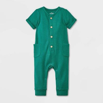 Baby Cozy Thermal Solid Romper