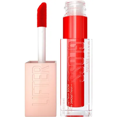 MaybellineLifter Gloss Plumping Lip Gloss with Hyaluronic Acid - 23 Sweetheart - 0.18 fl oz: Volumizing Shine, Hydrating Makeup