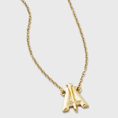 Bijoux Sport by Luv Aj MLS Gold Plated Brass Logo Charm Necklace