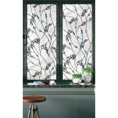 24 x 36 Elements Window Film - Artscape: Decorative Privacy Vinyl, Easy Apply, No Residue, USA Made