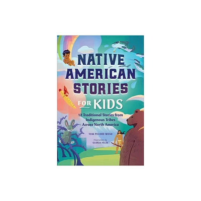 Native American Stories for Kids - by Tom Pecore Weso (Paperback)