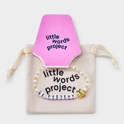 Little Words Project Be Present Beaded Bracelet