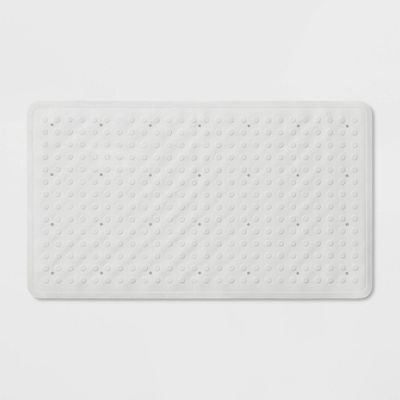 28x16 Rubber Bath Mat White - Made By Design