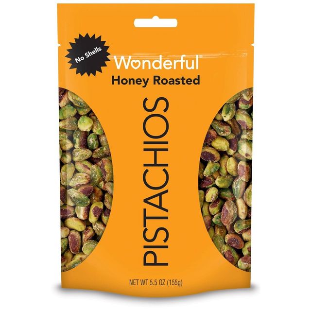 Wonderful Pistachios No Shells Honey Roasted - 5.5oz