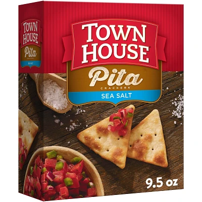 Kelloggs Town House Sea Salt Pita Crackers - 9.5oz