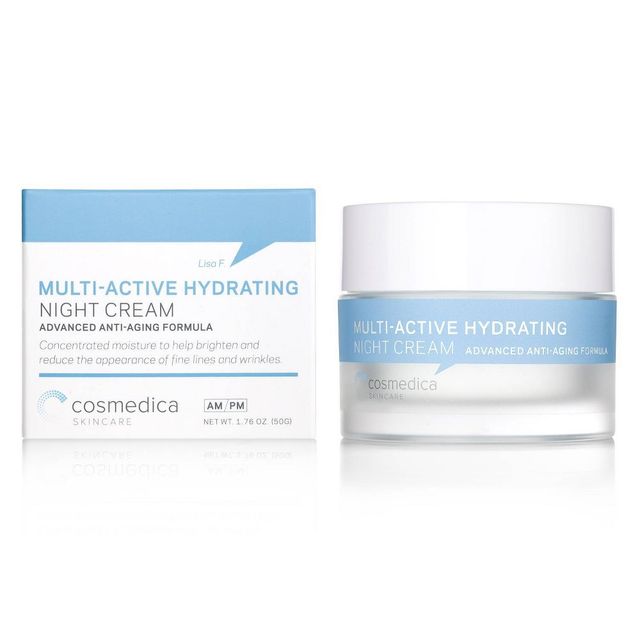 Cosmedica Skincare Multi-Active Hydrating Night Cream - 1.76oz