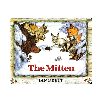 The Mitten by Jan Brett (Board Book)