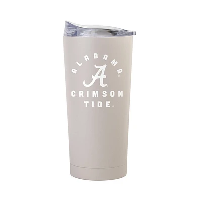 NCAA Alabama Crimson Tide Sand Powder Coat Tumbler - 20oz