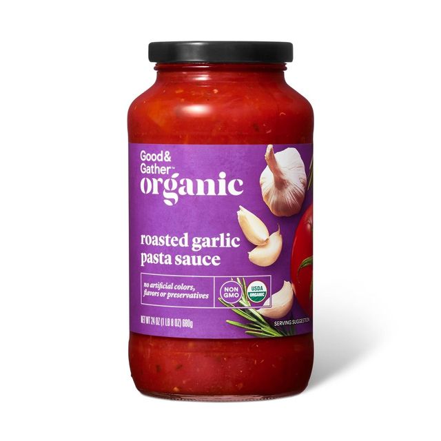 Organic Roasted Garlic Pasta Sauce 24oz - Good & Gather