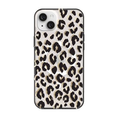 Kate Spade New York Apple iPhone 14 Plus Protective Hardshell Case with MagSafe - City Leopard