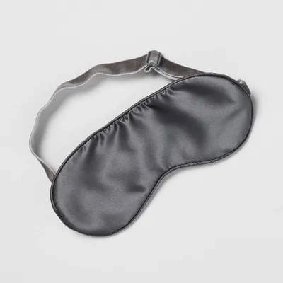 Solid Silk Eye Mask - Casaluna: Adjustable, Washable