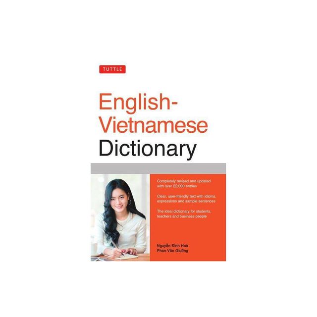 Tuttle English-Vietnamese Dictionary - (Tuttle Reference Dictionaries) by Nguyen Dinh Hoa & Phan Van Giuong (Paperback)