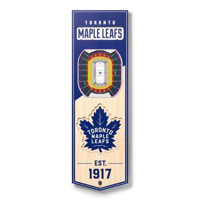 NHL Toronto Maple Leafs 6x19 Stadium Banner