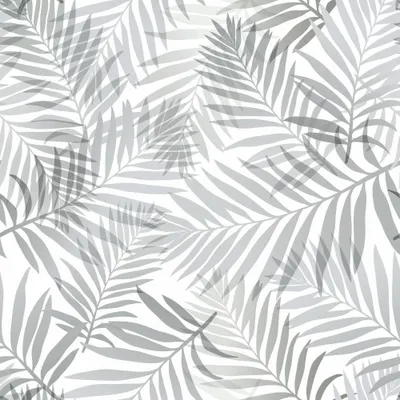 RoomMates Tropical Vibe Peel and Stick Wallpaper Gray