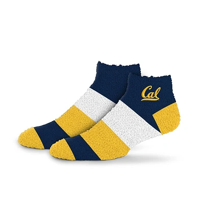 NCAA Cal Golden Bear Neapolitan Stride Fuzzy Sock