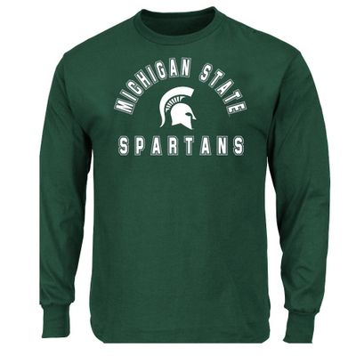 NCAA Michigan State Spartans Mens Big and Tall Long Sleeve T-Shirt