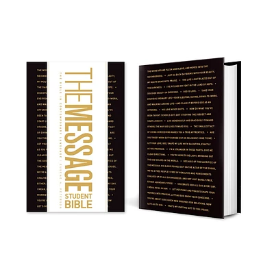 The Message Student Bible (Hardcover) - by Eugene H Peterson