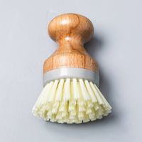 Palm Dish Brush - Hearth & Hand with Magnolia: Ergonomic Wooden Kitchen Cleaning Tool