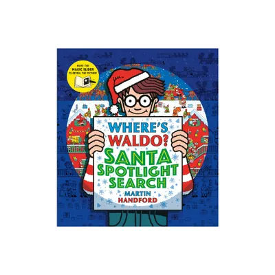 Wheres Waldo? Santa Spotlight Search - by Martin Handford (Hardcover)