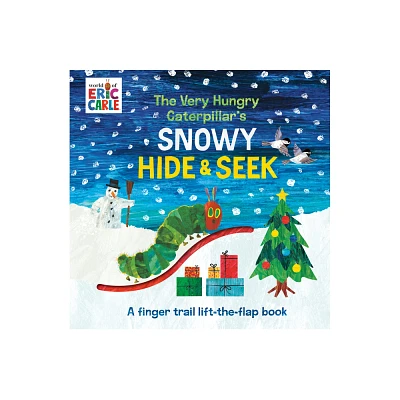 The Very Hungry Caterpillars Snowy Hide & Seek - (World of Eric Carle) by Eric Carle (Board Book)