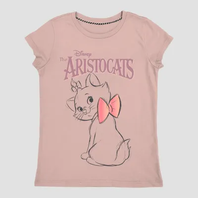 Toddler Girls Disney Aristocats Short Sleeve Graphic T-Shirt