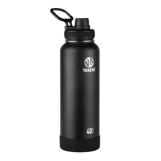 Ello Colby 40oz Stainless Steel Water Bottle - Black