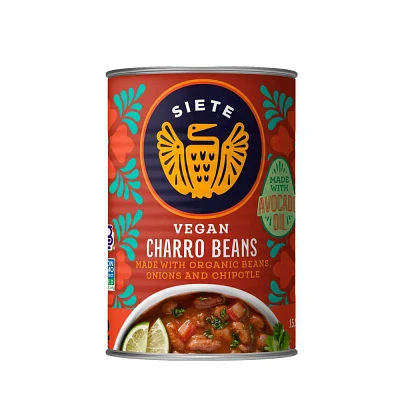 Siete Vegan Charro Beans - 15.5oz