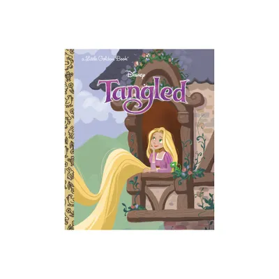 Tangled (Disney Tangled) - (Little Golden Book) by Ben Smiley (Hardcover)