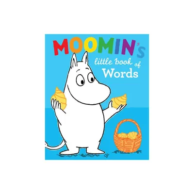 Moomins Little Book of Words - (Moomins) by Tove Jansson (Board Book)