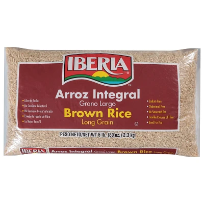 Iberia Long Grain Brown Rice - 5lbs