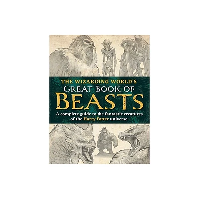 The Wizarding Worlds Great Book of Beasts - by The Editors of Mugglenet (Hardcover)