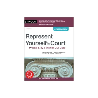 Represent Yourself in Court - 11th Edition by Paul Bergman & Sara J Berman (Paperback)