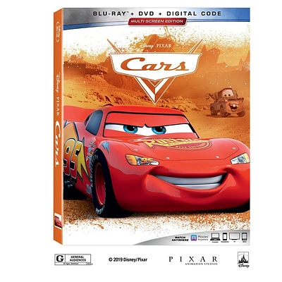 Cars (Blu-ray + DVD + Digital)