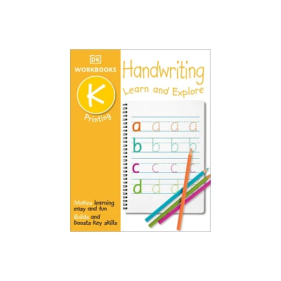 DK Workbooks: Handwriting: Printing, Kindergarten - (Paperback)