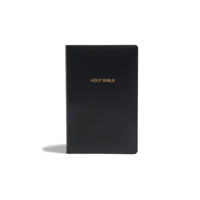 CSB Gift & Award Bible, Black - by Csb Bibles by Holman (Leather Bound)