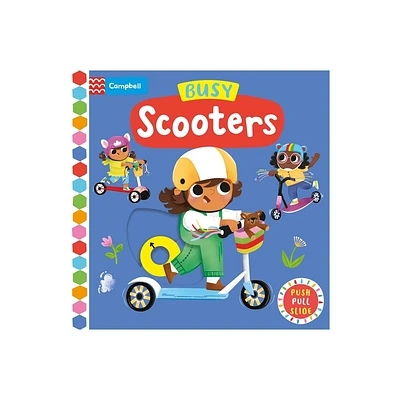 Busy Scooters - (Busy Books) by Campbell Books (Board Book)