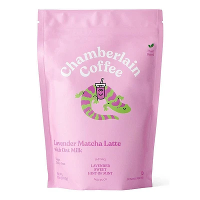 Chamberlain Coffee Lavender Matcha Latte with Oatmilk - 10oz