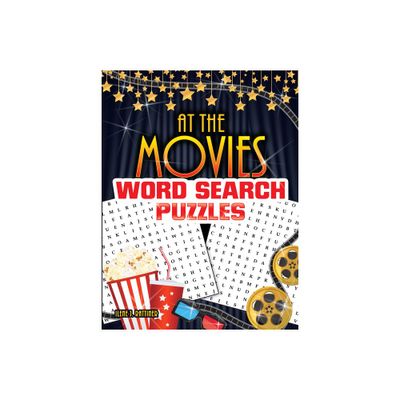 At the Movies Word Search Puzzles - (Dover Brain Games & Puzzles) by Ilene J Rattiner (Paperback)