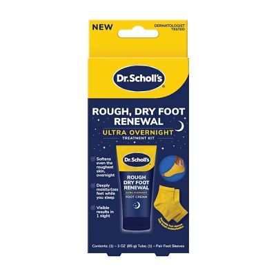 Dr. Scholls Rough Dry Foot Renewal Ultra Overnight Treatment Kit