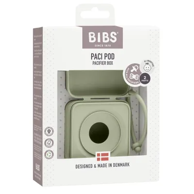 Bibs Pacifier Box - Sage