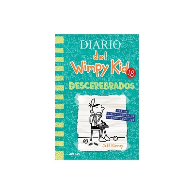 Descerebrados / No Brainer - (Diario del Wimpy Kid) by Jeff Kinney (Hardcover)