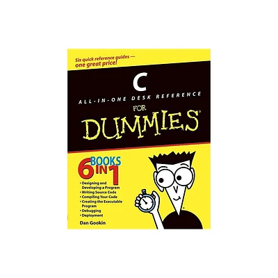 C All-In-One Desk Reference for Dummies - (For Dummies) by Dan Gookin (Paperback)