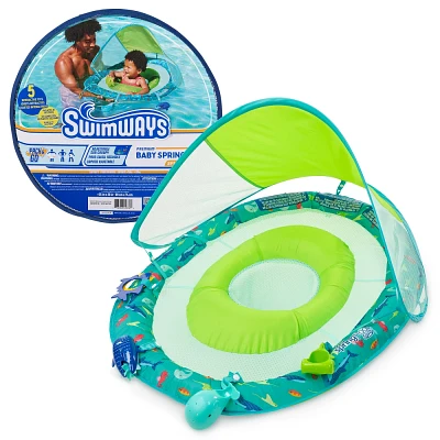 Swimways Sun Canopy Spring Float with Hyper-Flate Valve