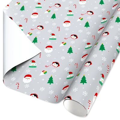 Christmas Icons Roll Wrap