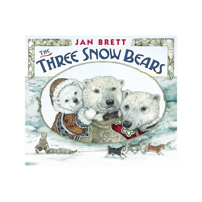 The Three Snow Bears (Oversized Lap Board Book) - by Jan Brett