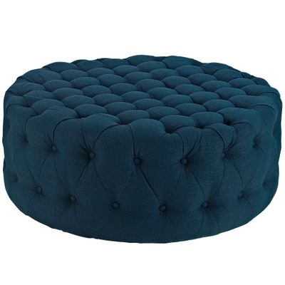 Amour Upholstered Fabric Ottoman - Modway: Design